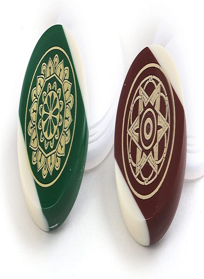 KD Willmax Board Striker Indoor Game Striker Accessories Set of 2 Used in National & International Carrom Tournament (Colour Ball) - Image 1